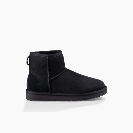 UGG Klassische Mini II Classic Boots Damen Schwarz Schweiz | 9O5K5RWH