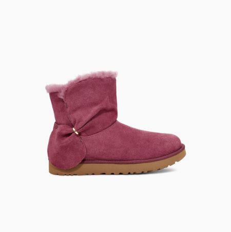 UGG Klassische Mini Twist Classic Boots Damen Helllila Schweiz | ZFPV61EI