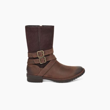 UGG Lorna Winterstiefel Damen Braun Schweiz | 3QG0L6UN