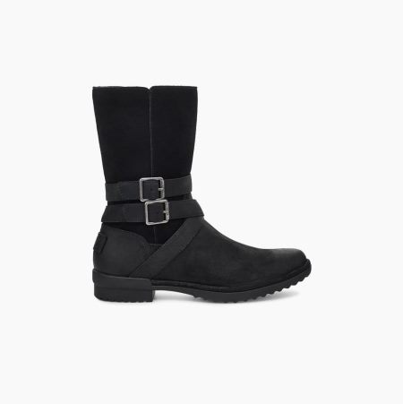 UGG Lorna Winterstiefel Damen Schwarz Schweiz | 03YA58JK