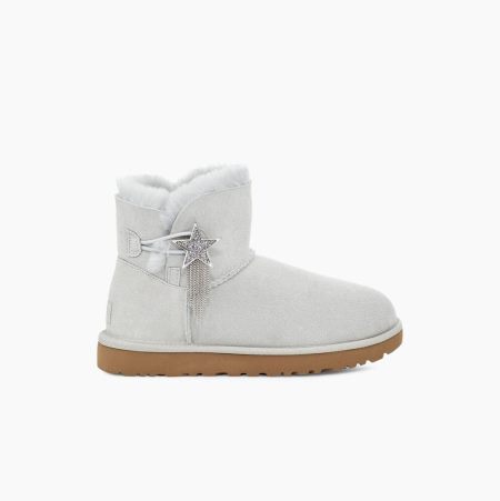 UGG Mini Bailey Star Mini Boots Damen Grau Lila Schweiz | MPZS532J