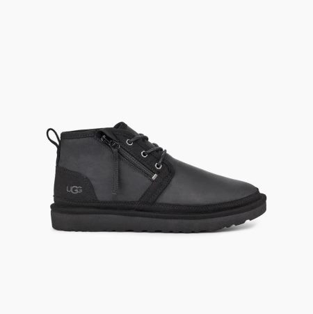 UGG Neumel Zip Chukka Schnürstiefel Herren Schwarz Schweiz | XN6LH1H8