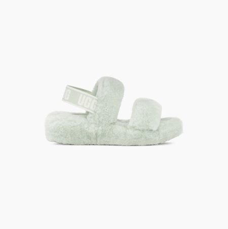 UGG Oh Yeah Sandalen Damen Mintfarben Schweiz | 4AMAORJJ