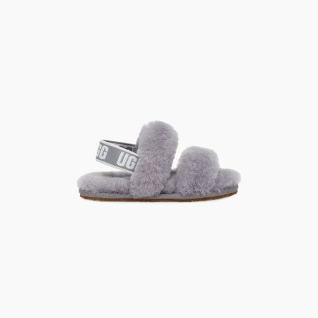 UGG Oh Yeah Sandalen Kinder Grau Schweiz | SU84JL0F