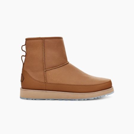 UGG Ovadia Klassische Mini Classic Boots Herren Braun Schweiz | E12VCC2L