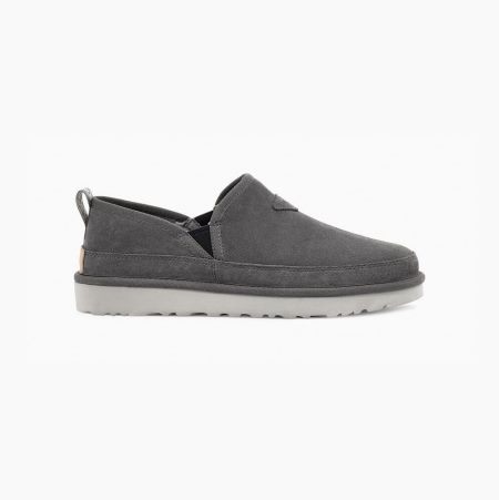 UGG Romeo Slip-on-sneakers Herren Dunkelgrau Schweiz | 45XSKO1Y