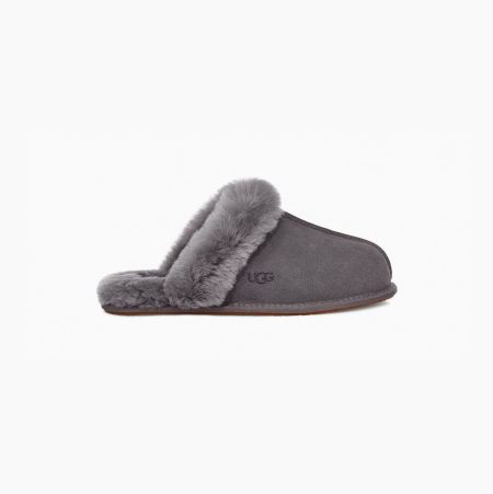 UGG Scuffette II Hausschuhe Damen Tiefesgrau Schweiz | WFP1RX1J