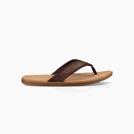 UGG Seaside Flip Flip Flops Herren Braun Schweiz | 88Q9T6N6