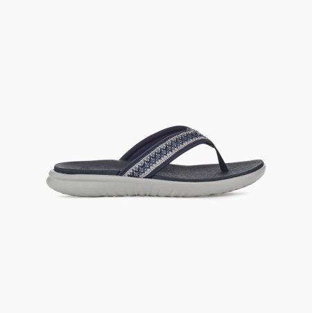 UGG Union Tasman Flip Flops Herren Dunkelblau Schweiz | EILVFLM9